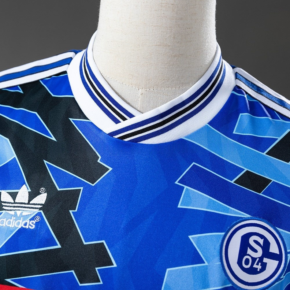 Schalke 04 Jersey 1993-94 Home Retro Football Kit