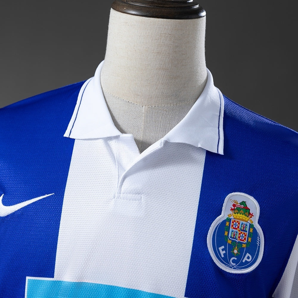 FC Porto Home Jersey 2009-10 Retro Football Kit Soccer Shirt