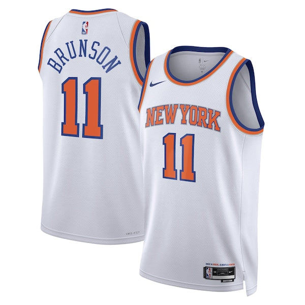Jalen Brunson New York Knicks - Association Edition Jersey - White