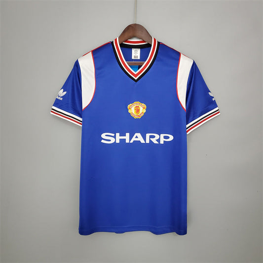 Manchester United Jersey Third Kit 1985/86 retro Football Team Soccer shirt