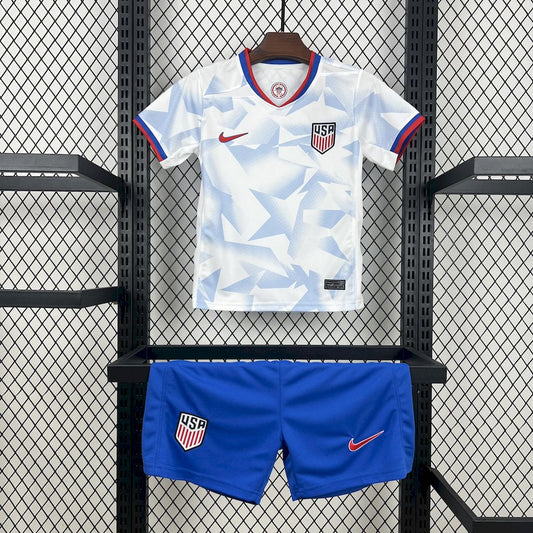 Kids USA Jersey 25/26 Home Football Kit Soccer Jersey