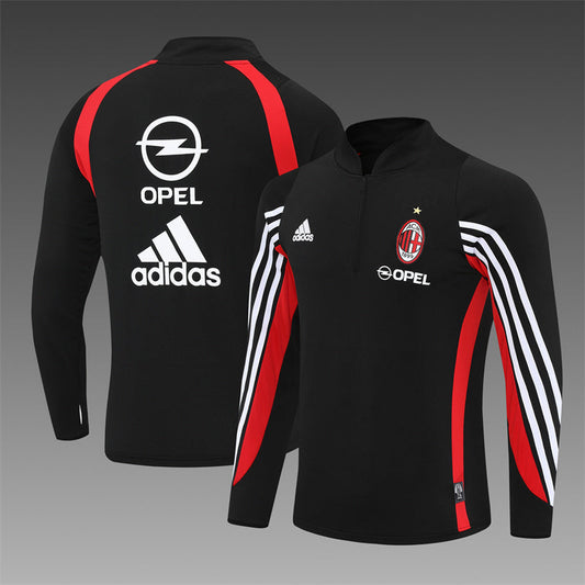 Retro AC Milan Training Tracksuits 2003-04 Football Kit Soccer Jersey