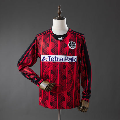 Frankfurt Home Jersey 1995-96 Retro Football Kit Long Sleeves