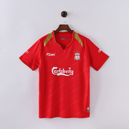 Retro Liverpool Jersey 2005-06 Home Football KIt Soccer shirt