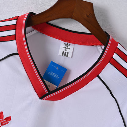 Retro Manchester United Jersey 1988-90 Away Football Kit Soccer Jersey