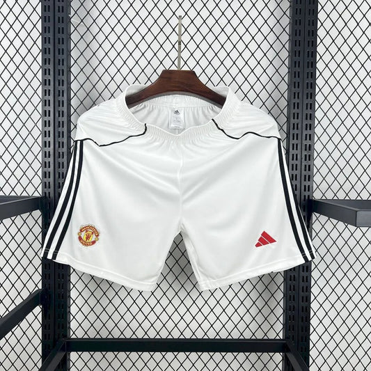 Manchester United Shorts 25/26 Home Football Kit Soccer Shorts
