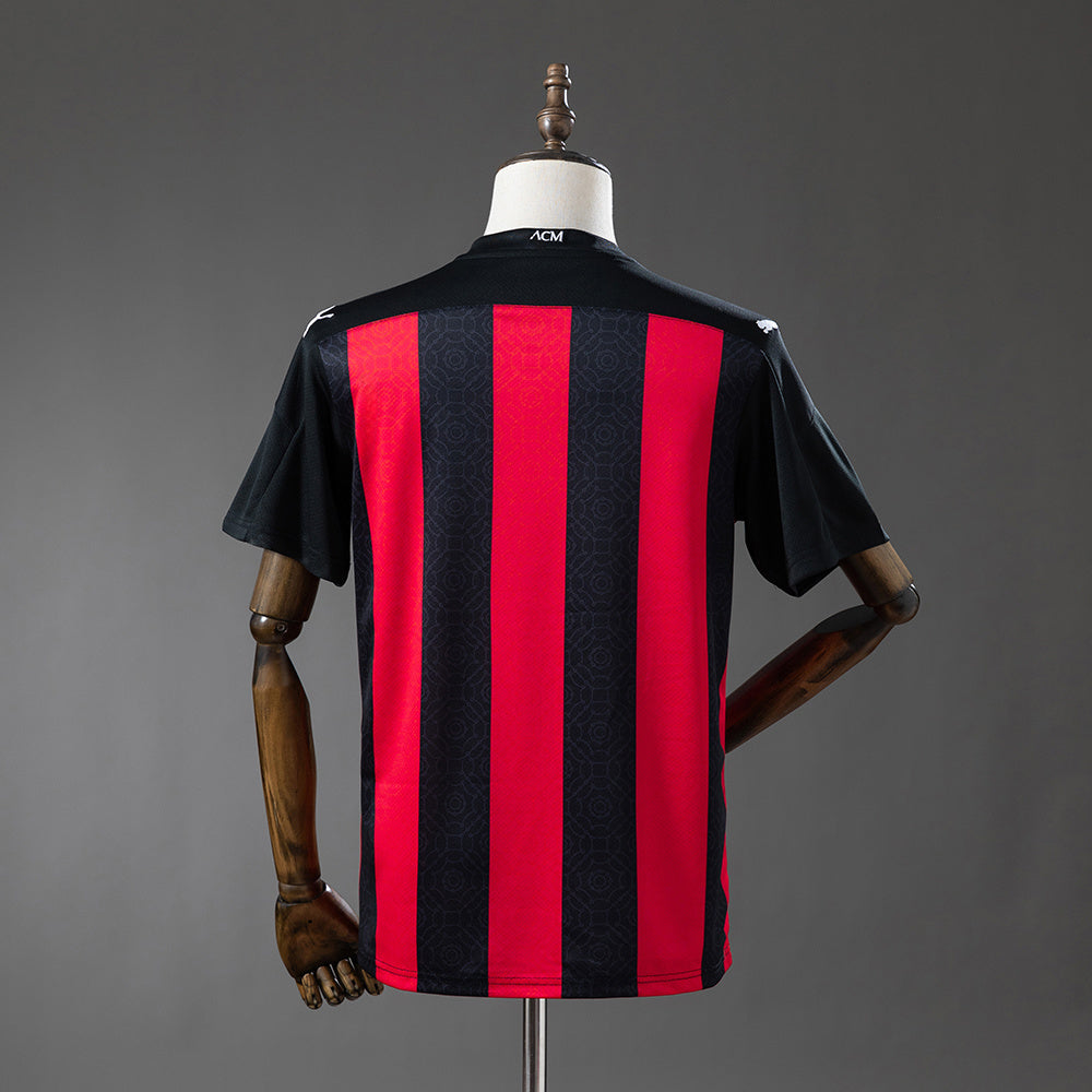 AC Milan Home Jersey 2020-21 Retro Football Kit Soccer Shirt