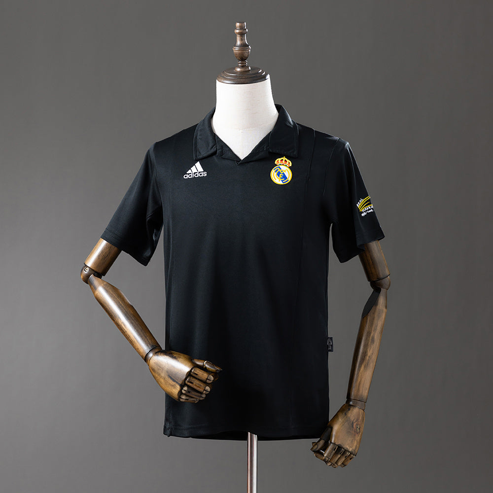 Real Madrid Jersey 2002-03 Away Retro Football Kit