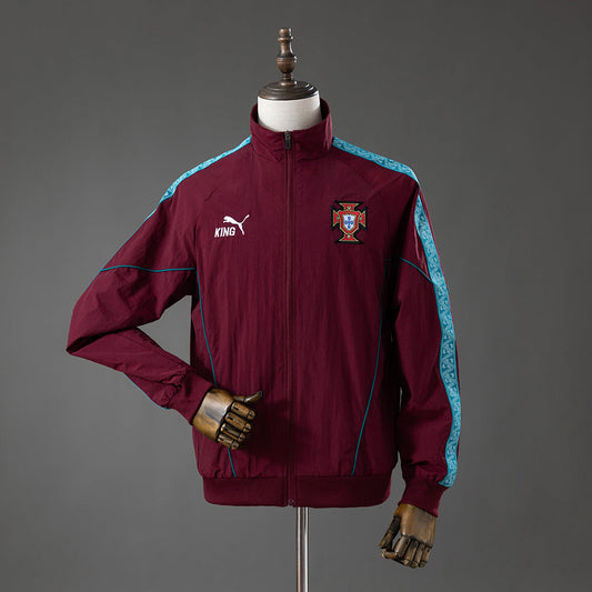 Portugal Jacket 2026 Football Soccer Windbreaker
