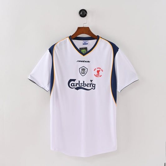 Retro Liverpool Away Jersey 2001-02 Football Kit Soccer Jersey