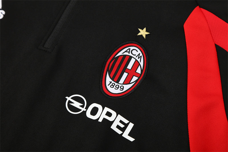 Retro AC Milan Training Tracksuits 2005-06 Football Kit Soccer Jersey