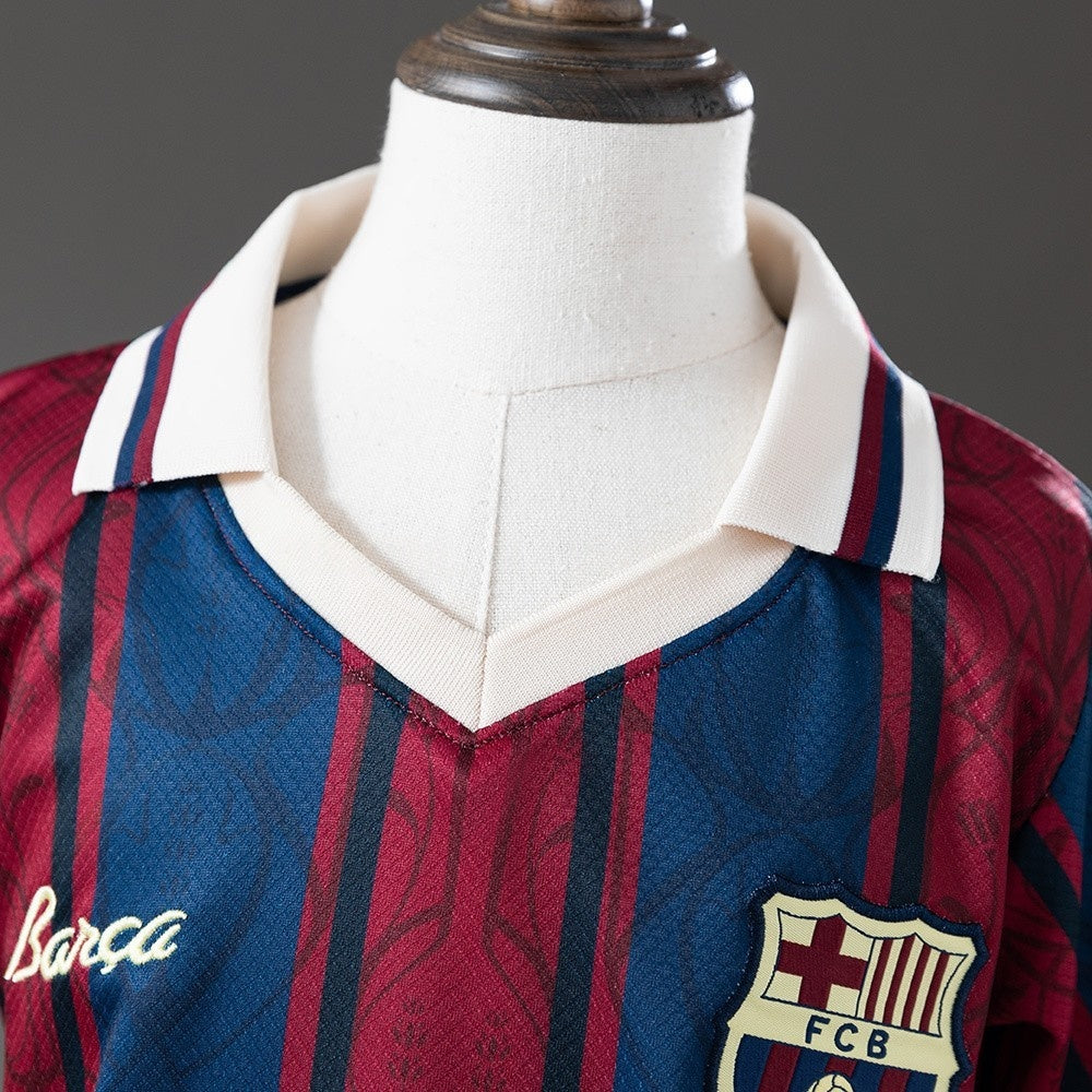 Kids Barcelona Jersey 25/26 Special Football Kit