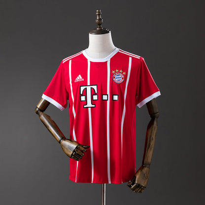 Bayern Munich Jersey 2017-18 Home Retro Football Kit