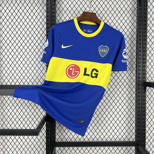 Retro Boca Juniors Jersey 2010-11 Home Football Kit Soccer Jersey