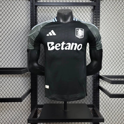 Player Version Aston Villa Jersey 25/26 Away Football Kit Soccer Jersey