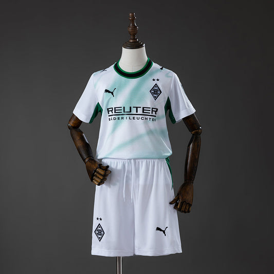 Kids Mönchengladbach Home Jersey 2026-2027 Football Kit Soccer Shirt
