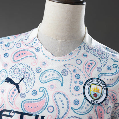 Manchester City Third Jersey 2020-21 Retro Football Kit Soccer Shirt
