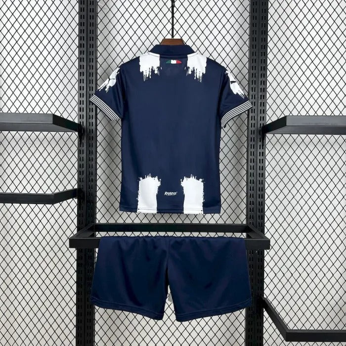 Kids Monterrey Jersey 25/26 Home Football Kit Soccer Jersey