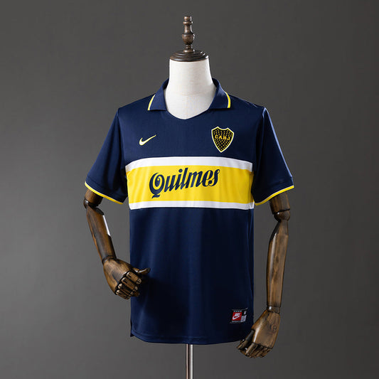 Boca Juniors Jersey 1996-97 Home Retro Football Kit