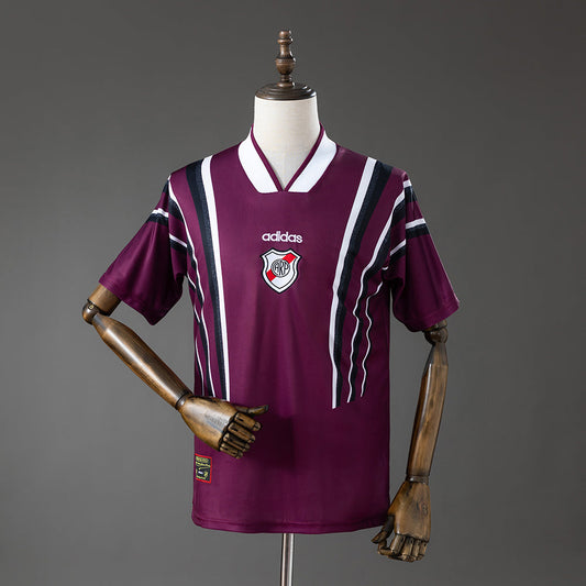 River Plate Third Jersey 1996-1998 Retro Football Kit Soccer Shirt