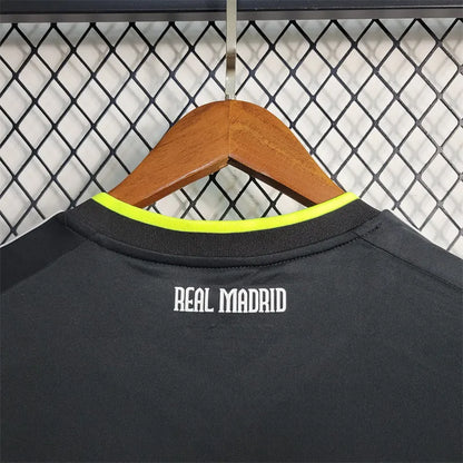 Long Sleeves Away Real Madrid Jersey 10/11 Retro Football Kits