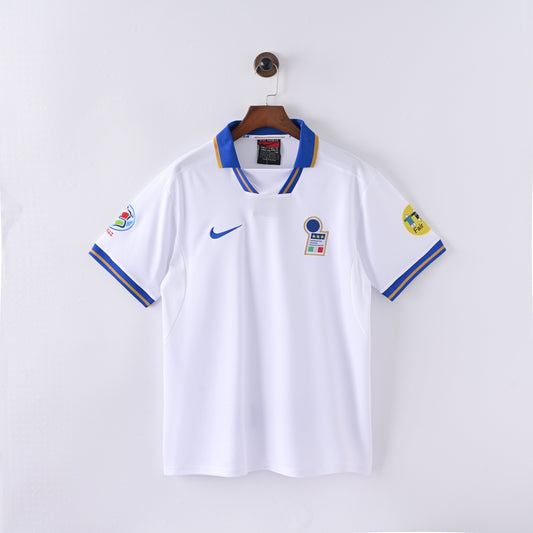 Retro Italy Jersey 1996 Away Football Kit Soccer Jersey