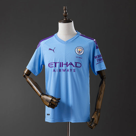 Manchester City Jersey 2019-20 Home Retro Football Kit