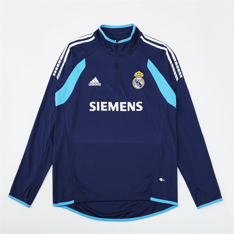 Retro Real Madrid Training Tracksuits 2005-06 Football Kit Soccer Jersey