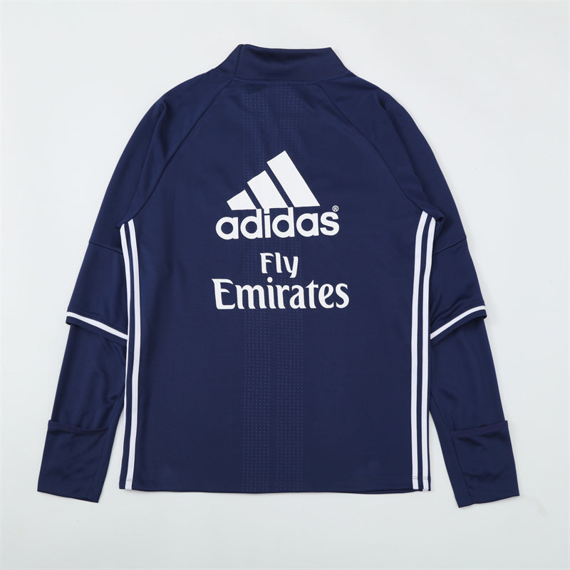 Retro Real Madrid Training Tracksuits 2016-17 Football Kit Soccer Jersey