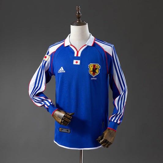 Japan Jersey 2000 Home Retro Football Kit Long Sleeves