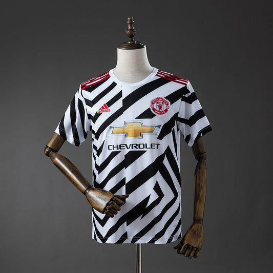 Manchester United Third Jersey 2020-21 Retro Football Kit Soccer Shirt