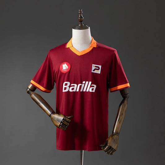 Rome Jersey 1982-83 Home Retro Football Kit