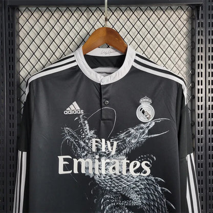 Real Madrid Jersey Third Kit 2014 2015 Retro Long Sleeves