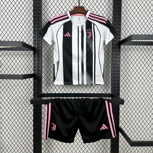 Kids Juventus Home Jersey 25/26 Football Kit Soccer Jersey
