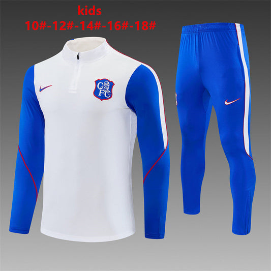 Kids Chelsea Training Tracksuits 2026-2027 Football Kit Soccer Jersey