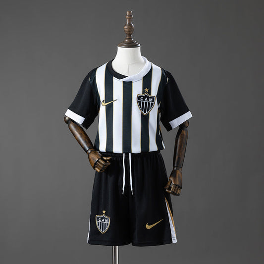 Kids Mineiro Home Jersey 2026-2027 Football Kit Soccer Shirt