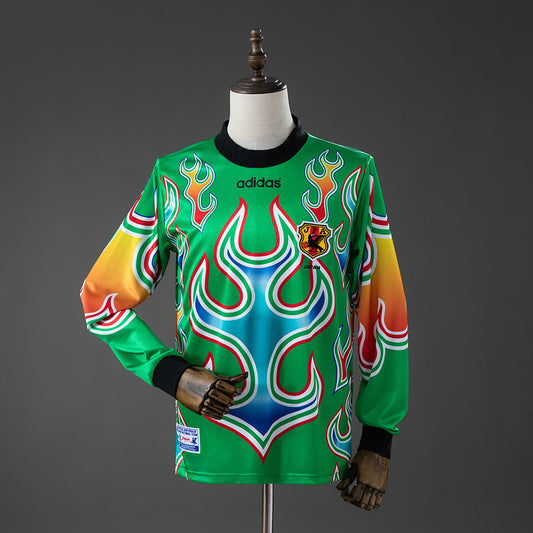 Retro Japan GK Jersey 1998 Long Sleeves Football Kit Soccer Shirt