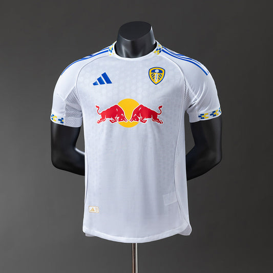 Leeds United Jersey 25/26 Home Football Kit Player Version