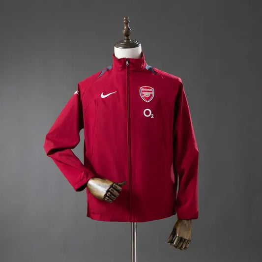 Arsenal Windbreaker 2005-06 Football Kit Soccer Jersey
