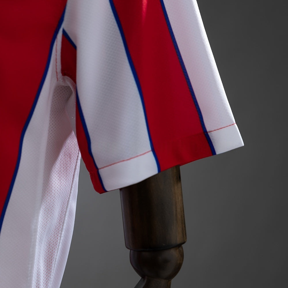 Atletico Madrid Home Jersey 2011-12 Retro Football Kit Soccer Shirt