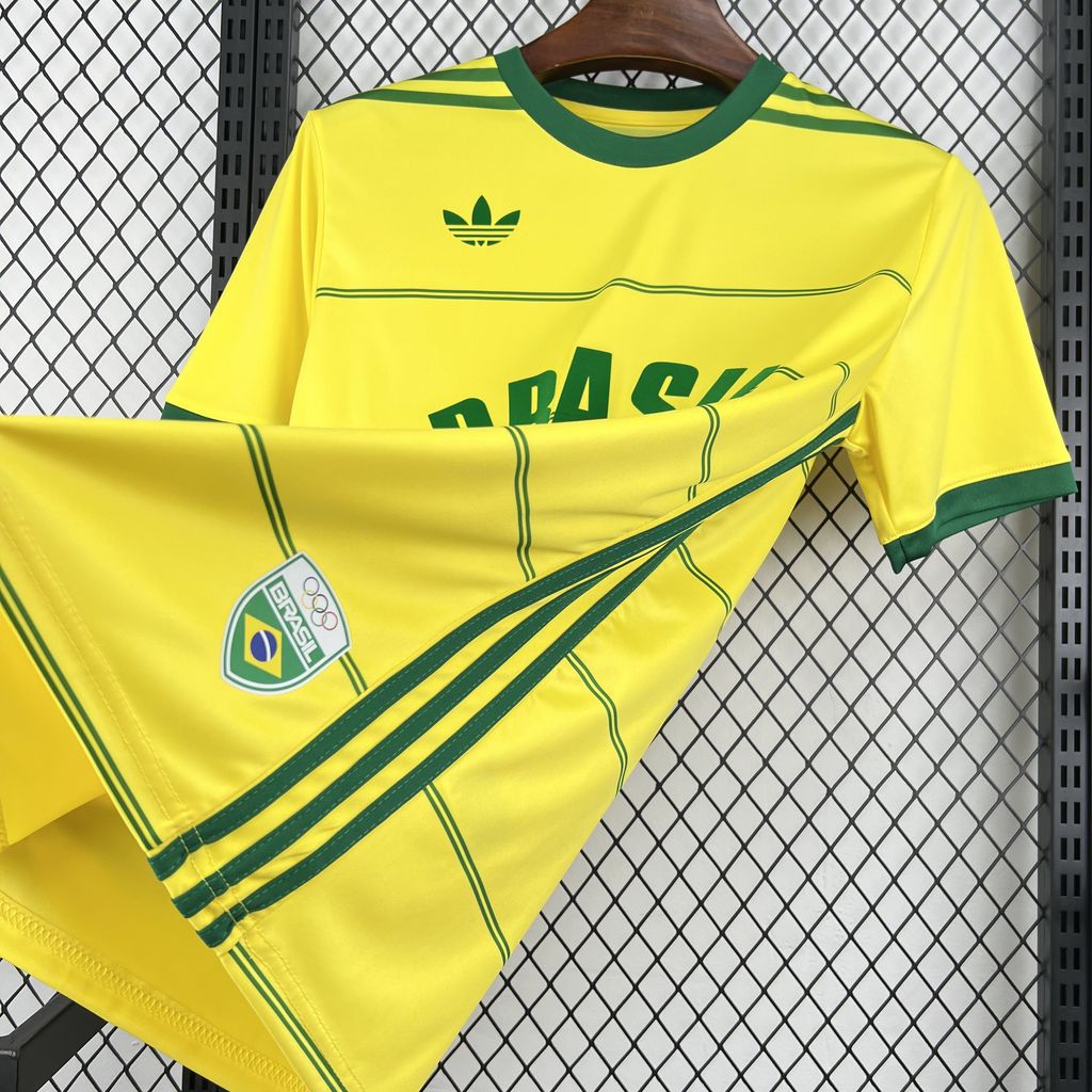 Brazil Home Jersey 1984 Retro Football Kit Soccer Shirt