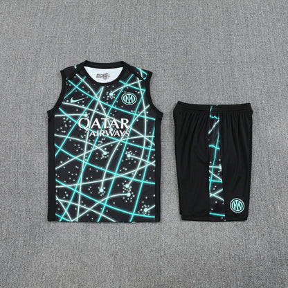 Inter Milan Vest Set Training Tracksuits 25/26 Football Kit Soccer Jersey