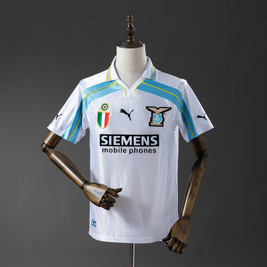 Lazio Jersey 2000-01 Centenary Retro Football Kit
