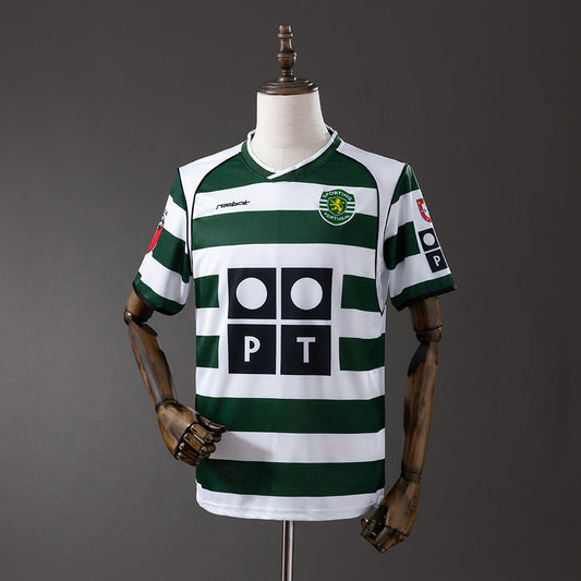 Sporting CP Jersey 2001/03 Home Retro Football Kit