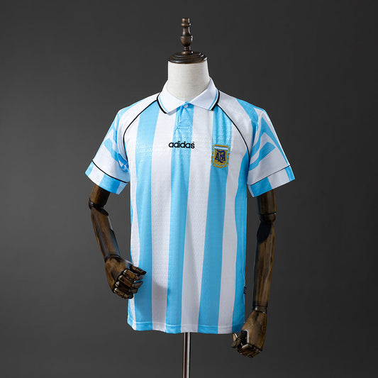 Argentina Jersey 1996 Home Retro Kit
