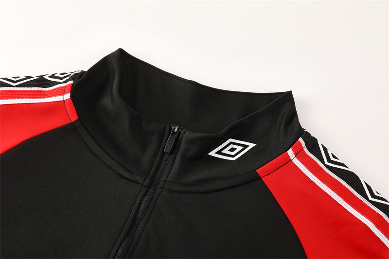 Retro Manchester United Training Tracksuits 1998-99 Football Kit Soccer Jersey