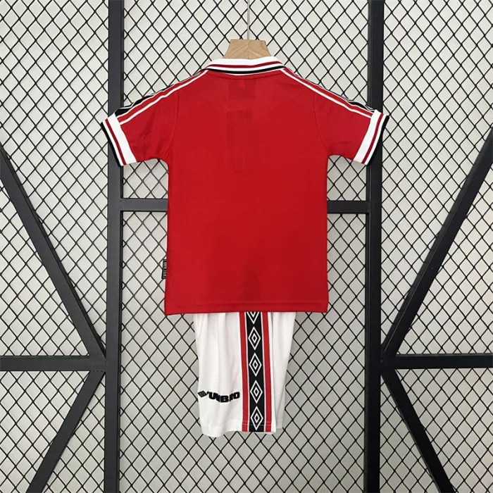 Retro Kids Manchester United Home Jersey 98/99