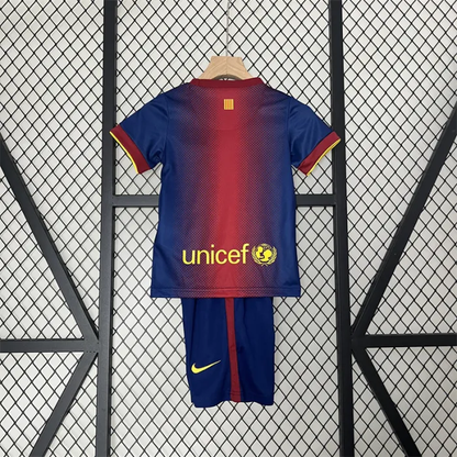 Retro Kids Barcelona Home Jersey 12/13