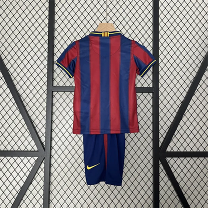 Retro Kids Barcelona Home Jersey 09/10