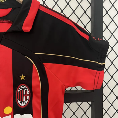 Retro Kids AC Milan Home Jersey 06/07